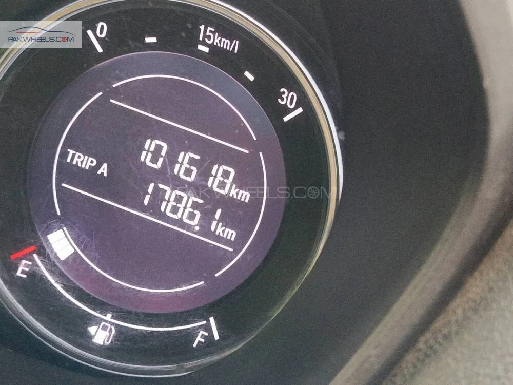 Odometer photograph of Honda BR-V